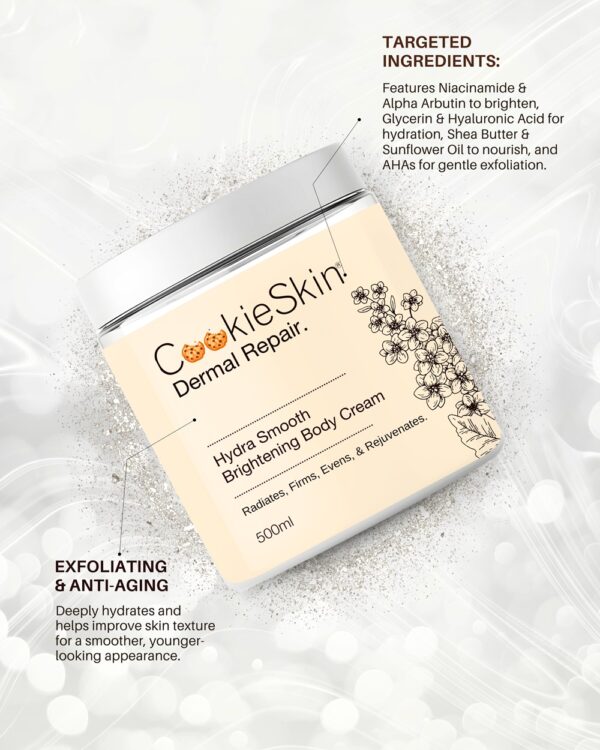 Hydra Smooth Brightening Body Cream - Image 3